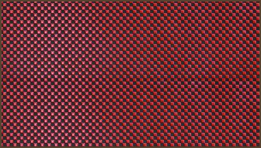 RED ON BLACK CHEQUERED